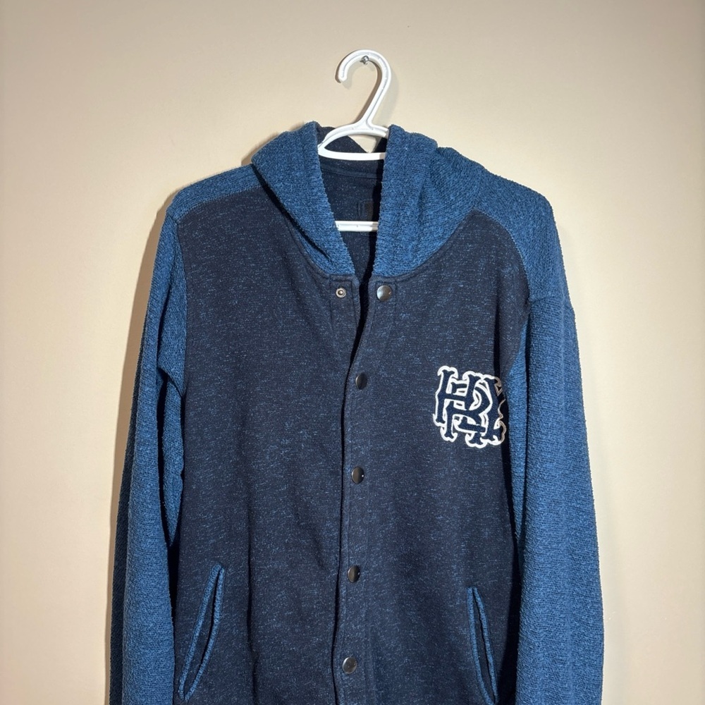 Hurley Navy Textured Jacket